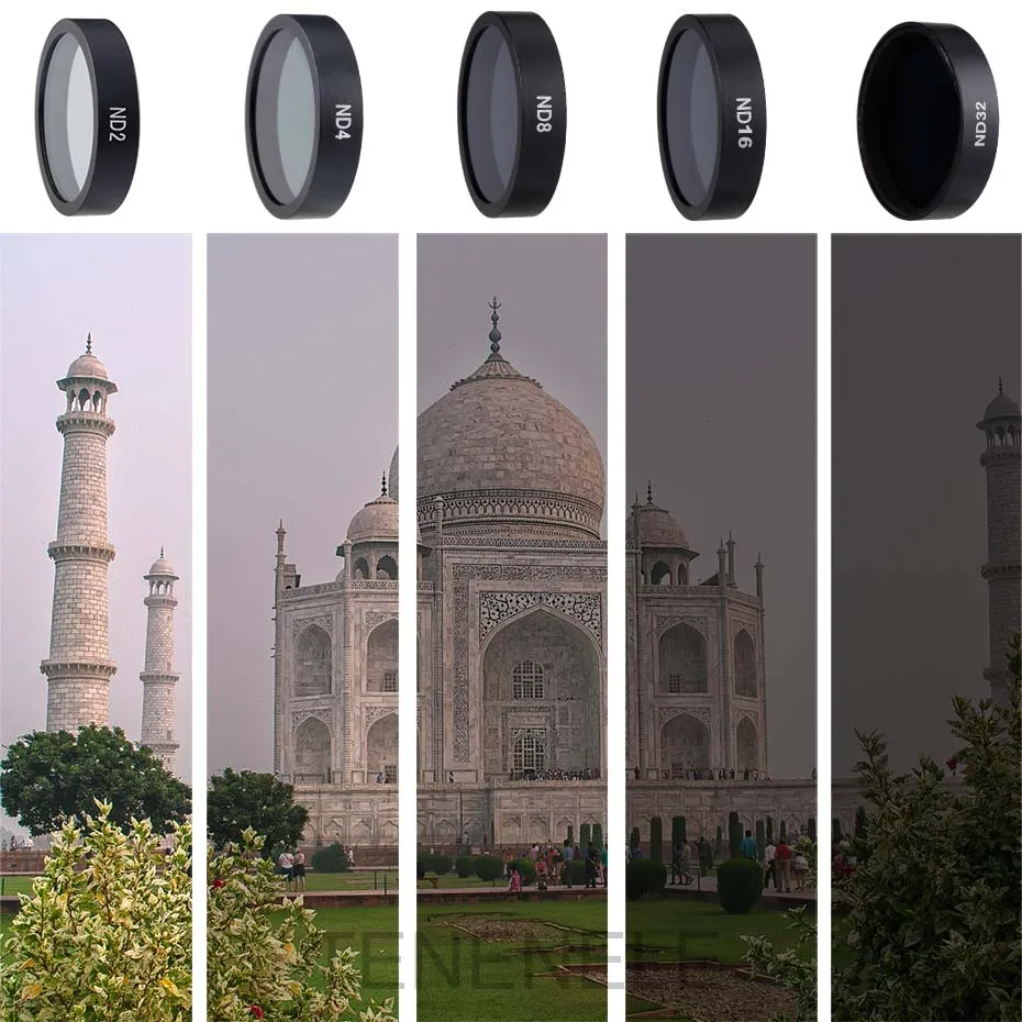 ل فانتوم 3 الطائرة بدون طيار تصفية ND2 4 8 16 32 جاء مجموعة مرشحات ل DJI فانتوم 3 4K المتقدمة القياسية SE برو الملحقات