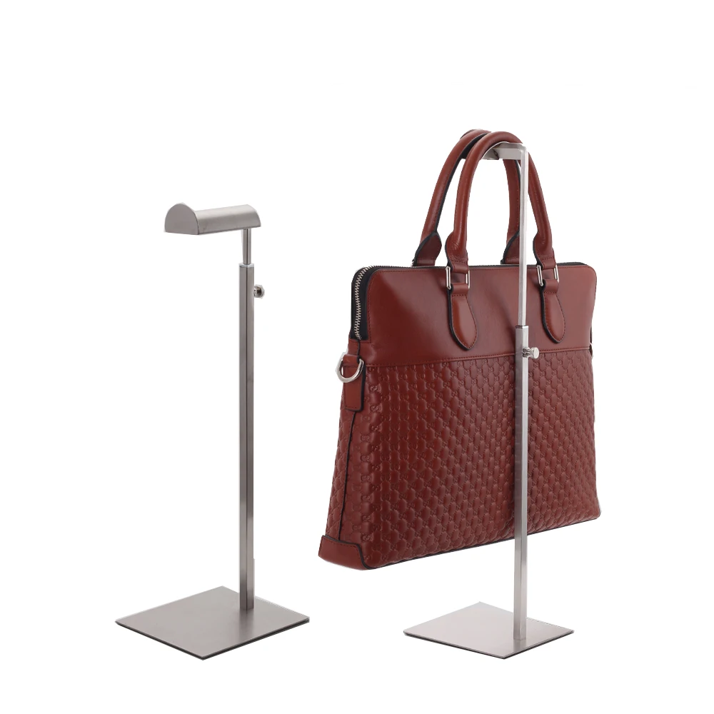 Stainless Steel Women handbag stand handbag display, handbag holder stand for store