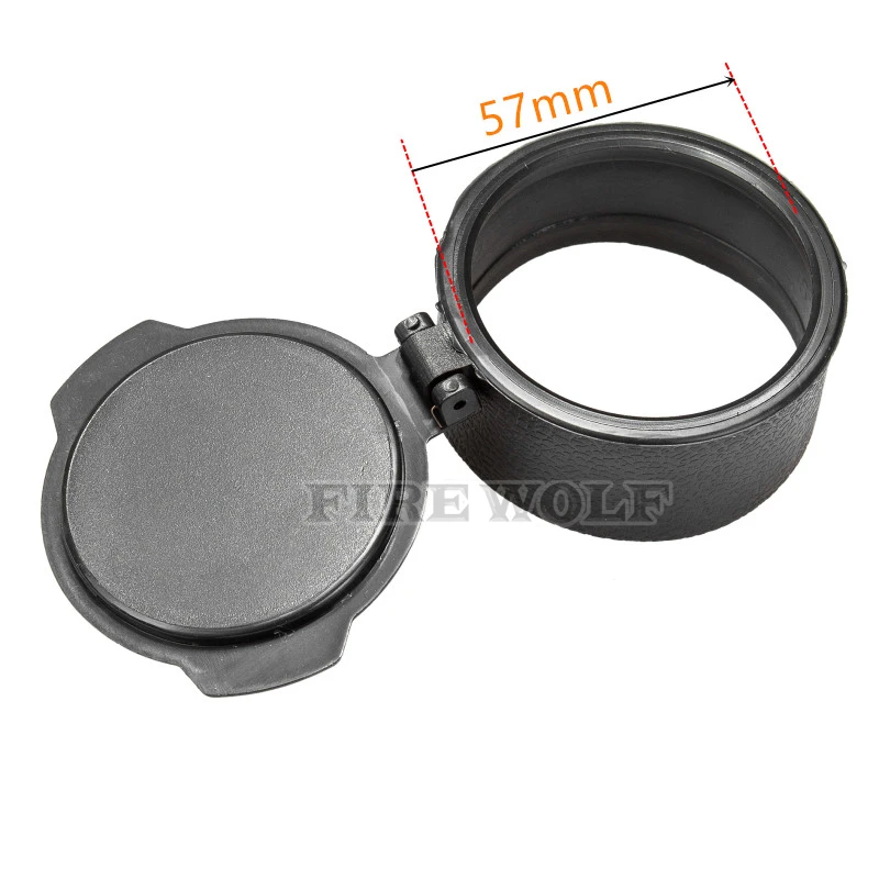 Diana Rifle Scope Cover Quick Flip Spring Up Open Lens Eye Protect Objective Cap for Caliber 20 Sizes