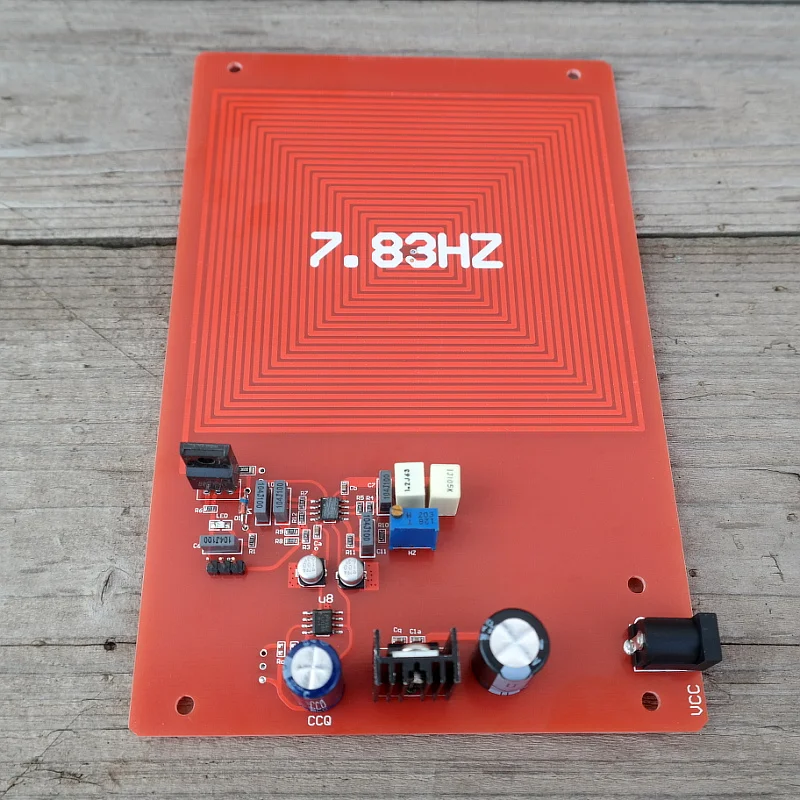 NEW 7.83HZ Schumann Resonance Ultra-low Frequency Pulse wave Generator Audio Resonator Magnifying board