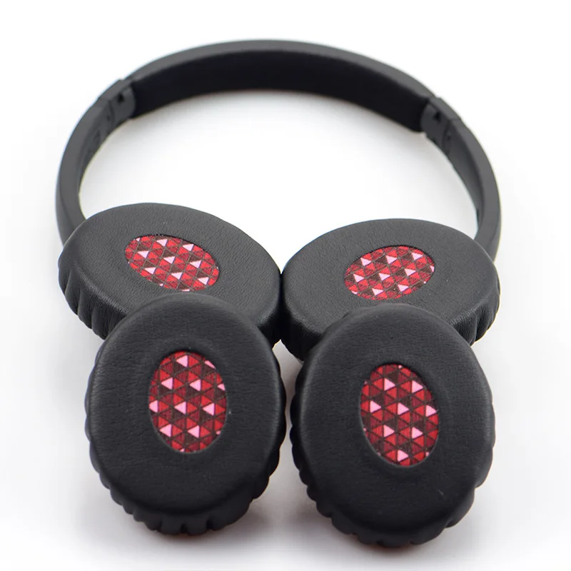 Memory Foam Ear Pads & Protein Leather Replacement For Bose Oe2 Oe2i Sponge Set Headset With Quiet Comfort EW#