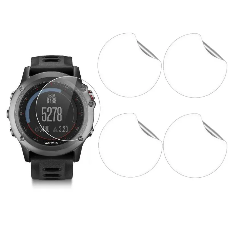 Ultra Clear HD Soft Protective Film Guard For Garmin Fenix 3/Fenix3 HR Display Protection Full Screen Protector Cover(Not Glass)