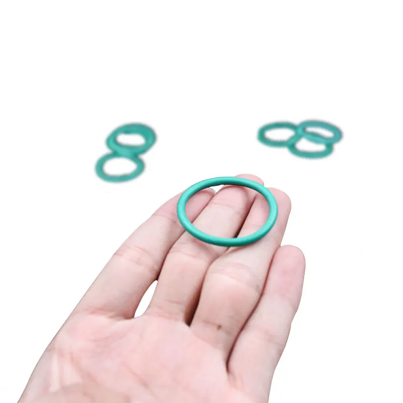 5PCS/lot Rubber Ring Green FKM O rings Seal 1.5mm Thickness OD32/33/34/35/36/37/38/39/40mm ORing Seal Oil Gasket Fuel Washer