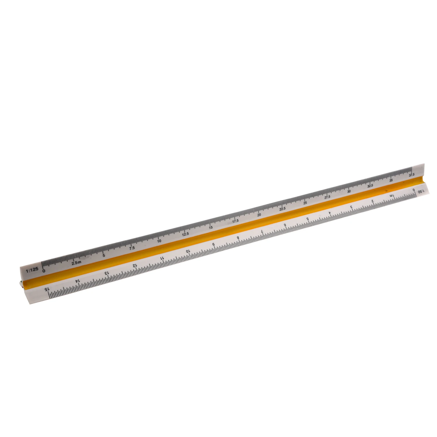 SOSW-1:20/25/50/75/100/125 Plastic Triangular Scale Ruler Measurement