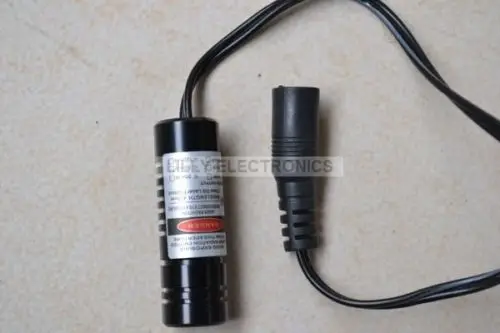 Módulo de ponto de laser violeta azul com adaptador eua, 300mw 405nm