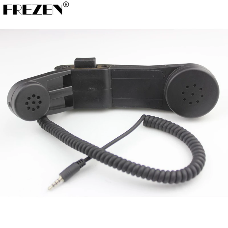 

Handheld Phone Hand Microphone Element H250-PTT Communication Station Handle Mic 3.5mm Jack For Mobile Phone