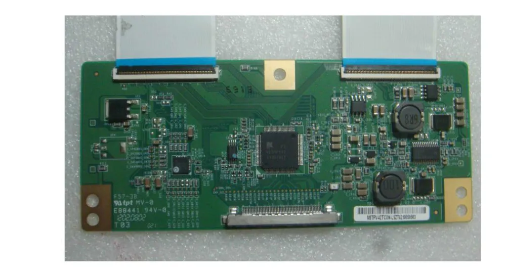 LOGIC BOARD TPV42_T-CON_E2_V2.0 TPV42 T-CON E2 V2.0 for F57-3B 42PFL3390/T3 for TPT420H2-LE5 T-CON connect board