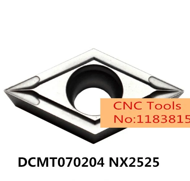 

DCMT070204 NX2525/DCMT070208 NX2525,original insert carbide for turning tool holder boring bar