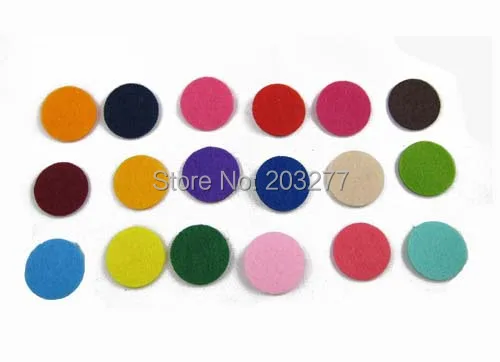 

1000pcs/lot DIY 3cm felt circle Non-woven circle back felt pads free shipping