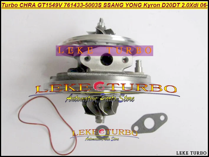 Free Ship Turbo CHRA Cartridge GT1549V 761433-5003S 761433 A6640900880 761433-0003 For SSANG YONG Actyon Kyron 2006- D20DT 2.0L