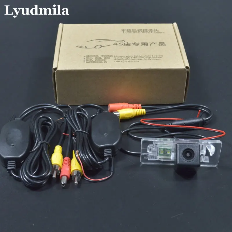 

LYUDMILA Wireless Camera For Audi TT TTS 8J A1 A3 Q3 Rear view Camera HD CCD Night Vision For SEAT IBIZA ST 5D MK4 6J 2009~2017