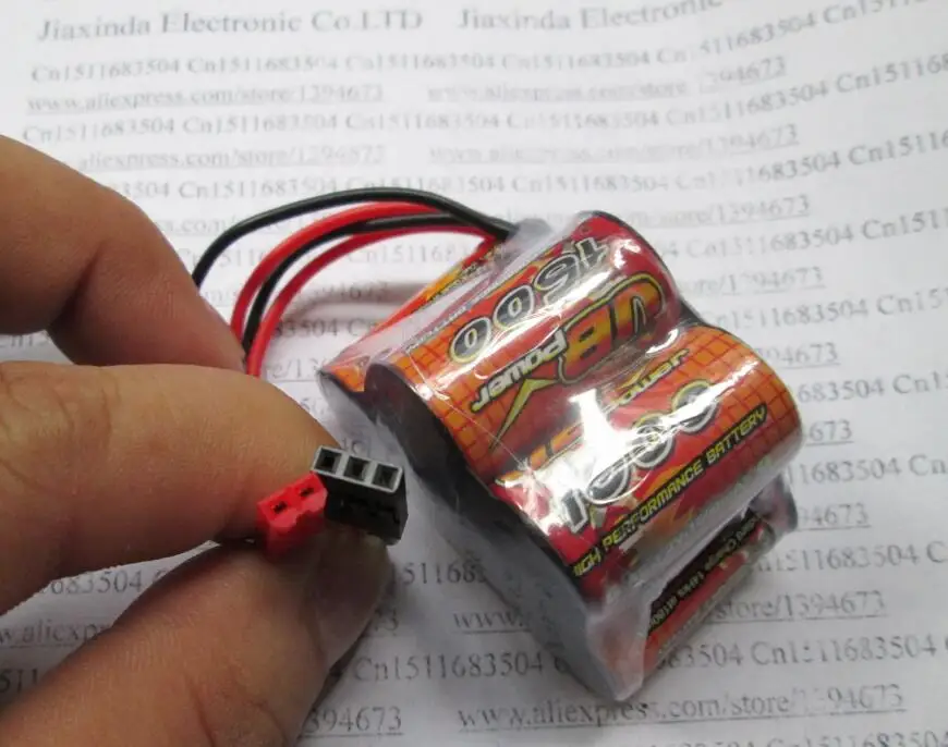 Vb-bateria recarregável ni-mh, 6v, 2, 3a, 1600mah, 2, 3a, 5x1.2v, recarregável, gasolina, receptor trapezoidal