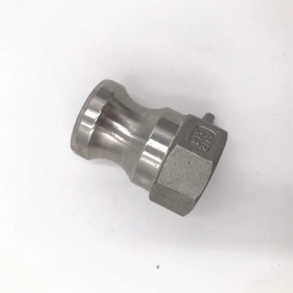 Camlock QD - 1/2 Type A, Stainless Steel 316, Homebrew Fitting, 1/2