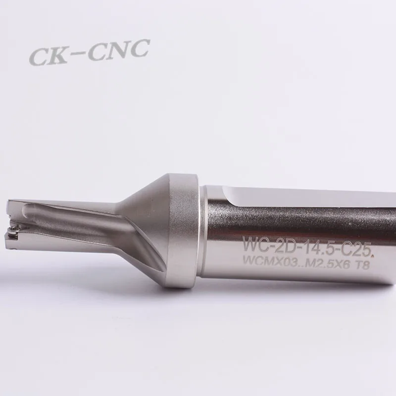 hight quality WC-14.5-2D C25 U drill indexable drill CNC TOOL 14.5mm-2D Machining length=29mm for WCMX03  insert