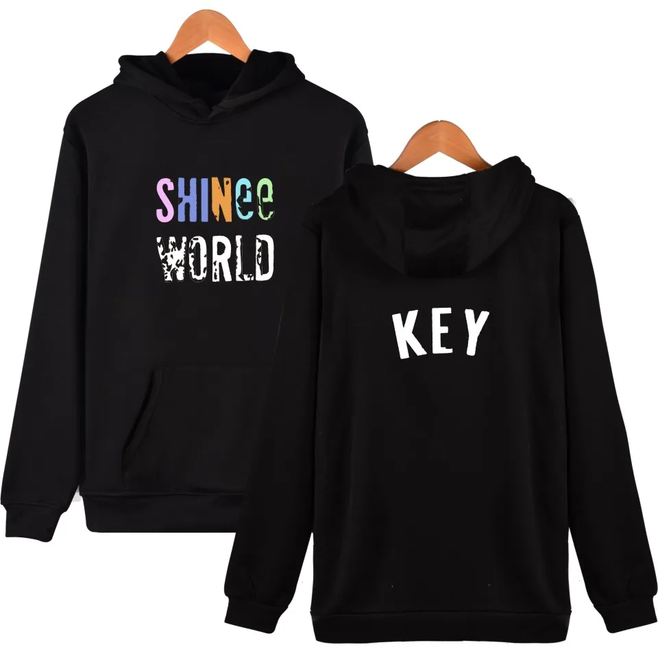 

LUCKYFRIDAYF Kpop Shinee world Hoodies Sweatshirts printed men women Hoodie Sweatshirt pocket long sleeve sport pullover tops