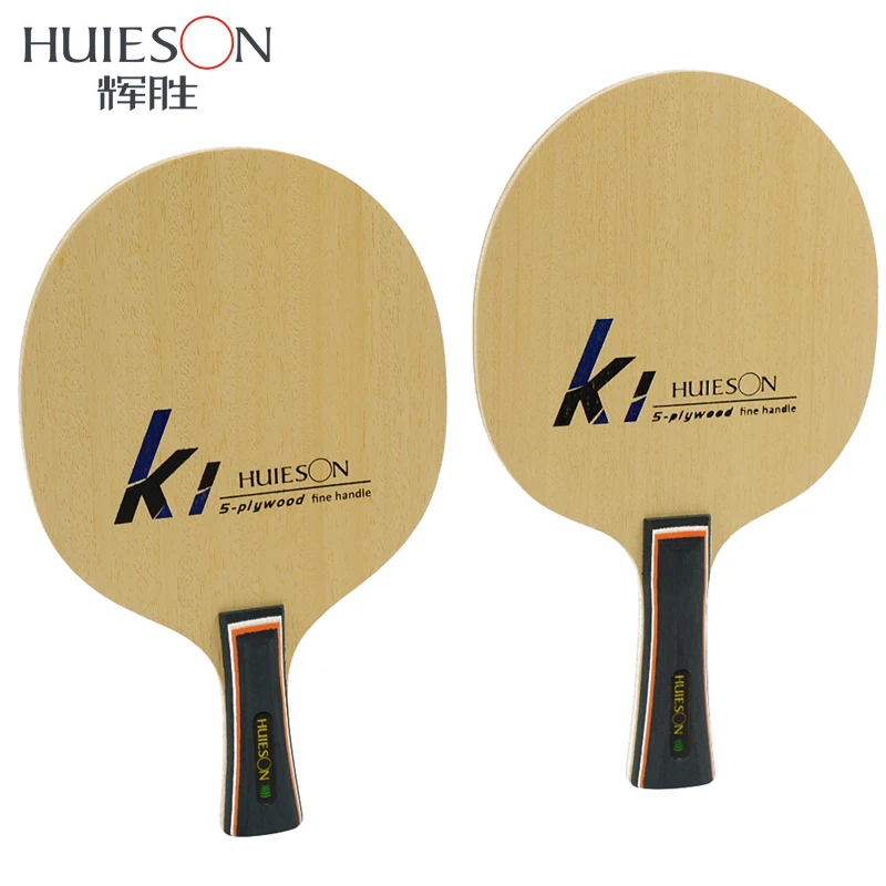 

Huieson Small Handle Table Tennis Training Blade Ultralight 5 Ply Basswood Ping Pong Paddle Blade Table Tennis Accessories K1