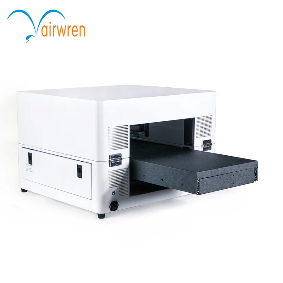 Airwren Multi Purpose UV Printing Machine A3 Size Flatbed LED Lamp Printer For Phone Case Business Card Watchband with 3D Effect