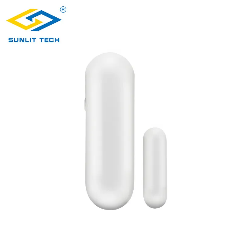 Wireless Door Window Sensor Magnetic Contact Switch 433MHz or 868MHz with Tamper Switch Button for Focus Burglar Alarm System