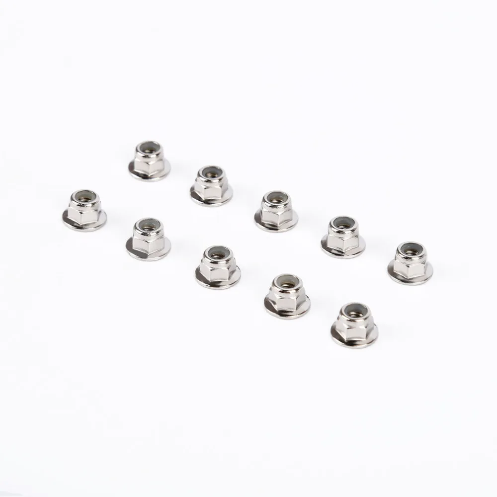 4 / 8 /10pcs M5 Flange Nut CW CCW Anti-Loose for QAV250 210 Racing 2204 2205 Brushless Motor ( 5 CW 5 CCW)