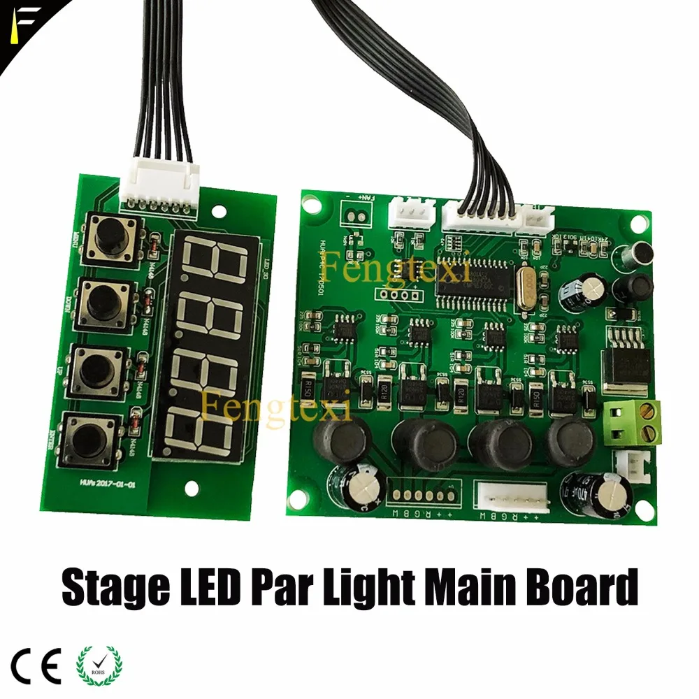 Stage Light LED Par Can Main Board RGBW 4in1 8 Channel For 18x10w 18x3w 54x3w Par Program Board 24v Voltage Mainboard