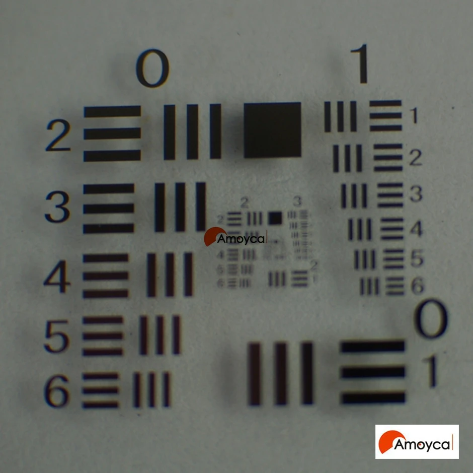 1951 USAF Glass Slide contrast Resolution Targets(lens,microscope) MIL-S-150A