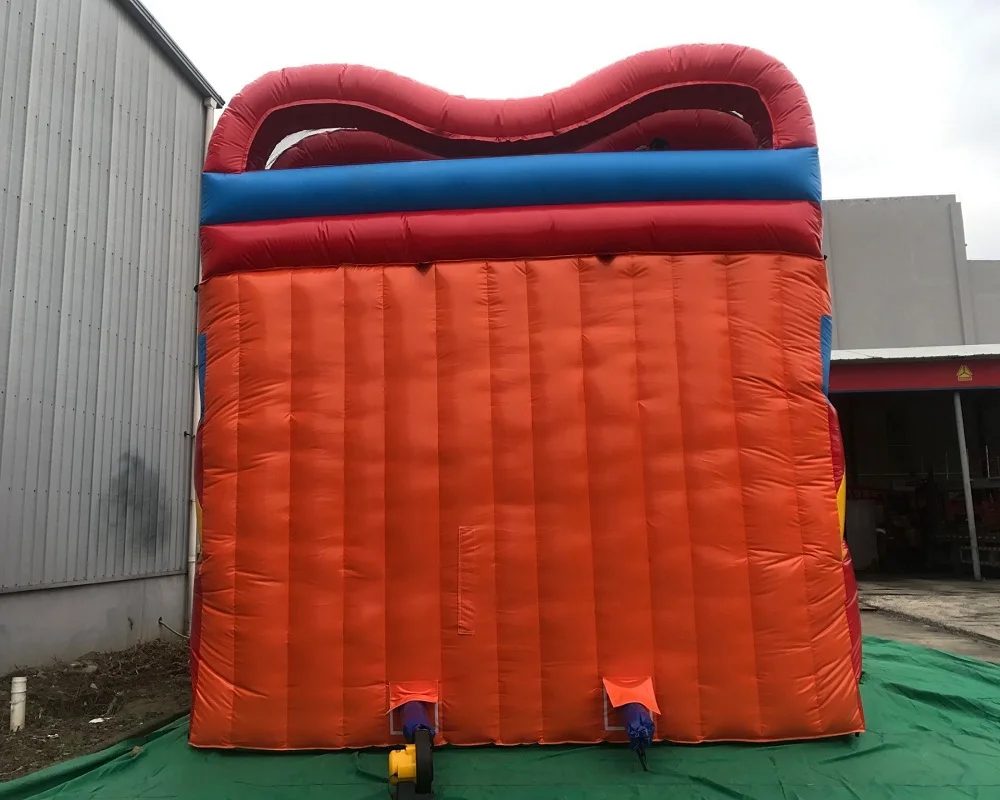 Hot sale product four lanes inflatable slide for adults and kids/ new design inflatable slide