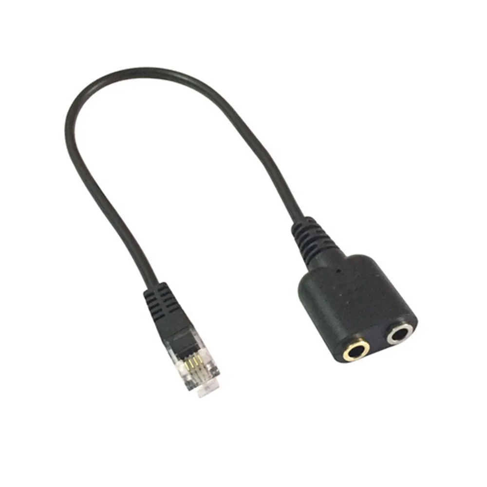 

Кабель гарнитуры «мама» к разъему RJ9 4p4c, адаптер-конвертер, гарнитура для ПК, телефон с использованием совершенно нового 20 см