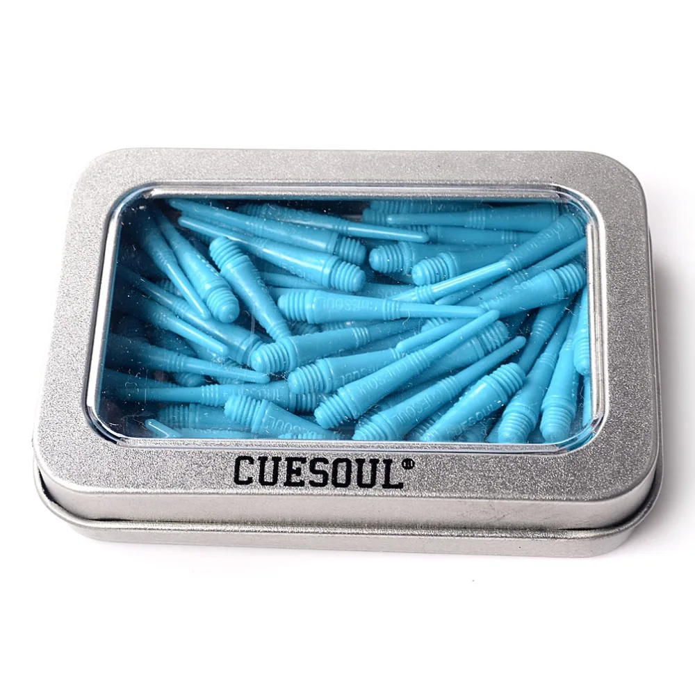 

CUESOUL 100 Pieces Blue Soft Tip Points For Soft Tip Darts