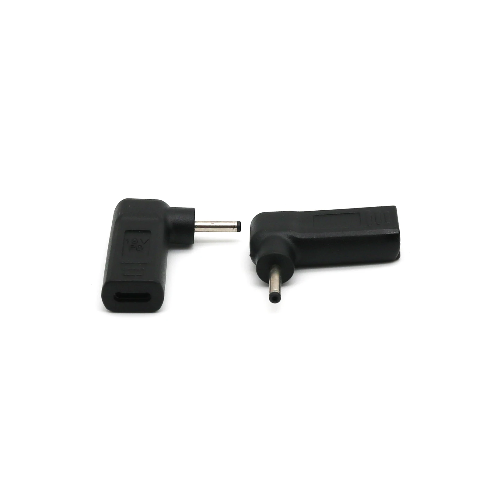 DC電源アダプター,USB 3.1,タイプc,オスプラグ用,直角コネクター,3.0x1.1mm, 1個