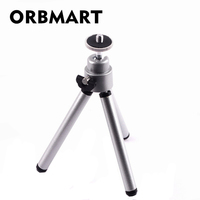 ORBMART Mini Tripod For GoPro Hero 4 3+ 3 2 1 Xiaomi Yi SJCAM SJ4000 WIFI SJ5000 SJ6000 SJ7000 Sports Action Cameras