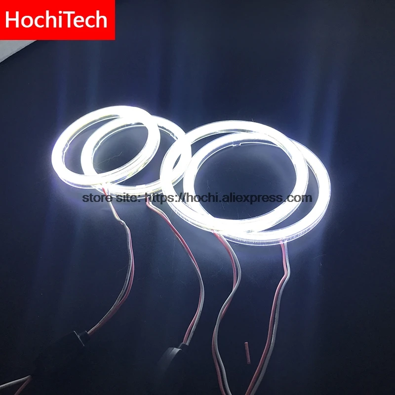 For audi A4 B6 2000 - 2006 COB Led day Light White  Cob Led Angel Eyes Ring Error Free Ultra bright