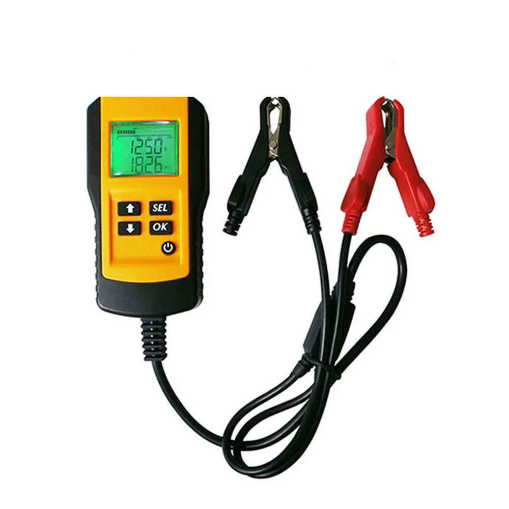 Heißer Verkauf Professionelle Hohe Genauigkeit Auto Batterie Analyzer Testing Tool Für 12V Blei Säure Batterie Tester Mit LCD Display checker