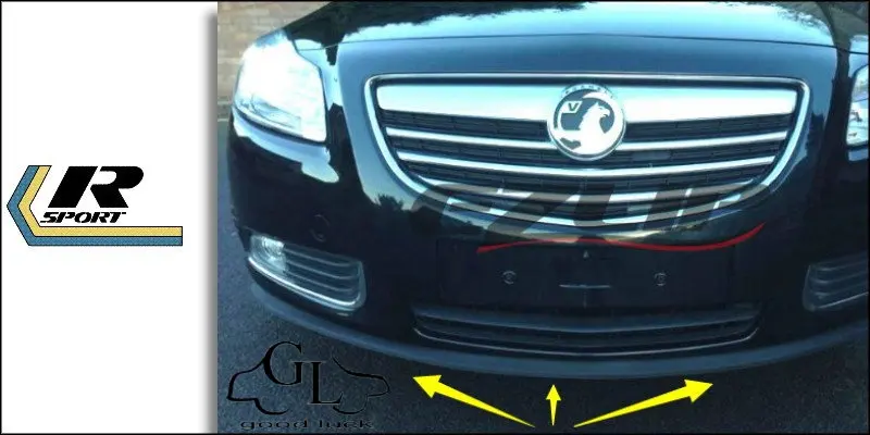 Bumper Lip Deflector Lips For Vauxhall Astra Front Spoiler Skirt For TopGear Friends to Car View Tuning / Body Kit / Strip