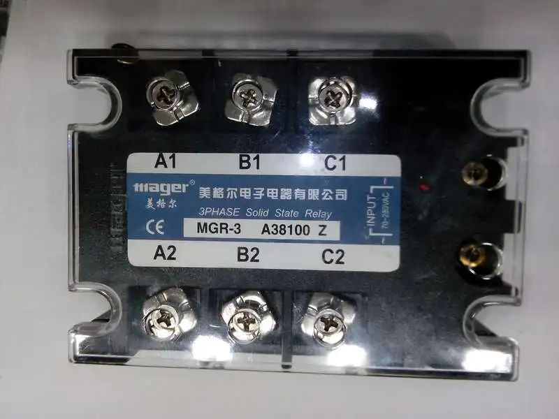 mager phase solid state relay MGR-3 A38200Z 200A