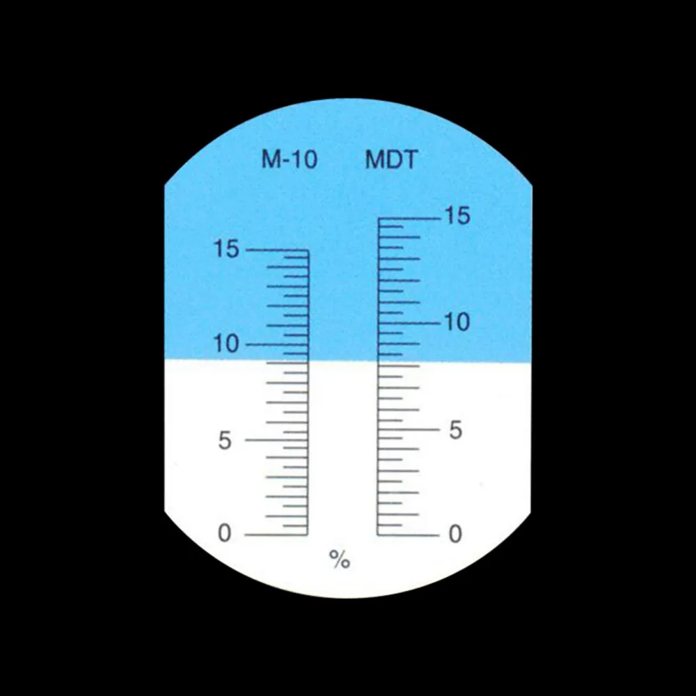 Hot-selling Emulsion Refractometer 0-15% Rust-proof Cutting Tester Mine Stand Emulsified Oil Refractometer MDT Detector