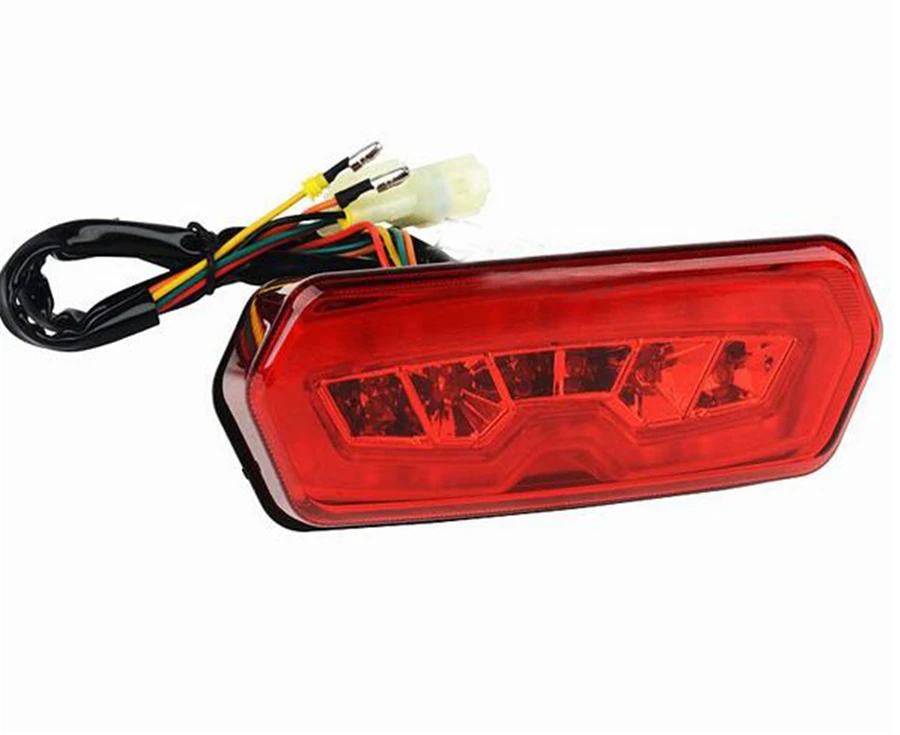 

Motorcycle Red Light Shell LED Braking Taillight Turn Signal Function For Honda Grom MSX 125