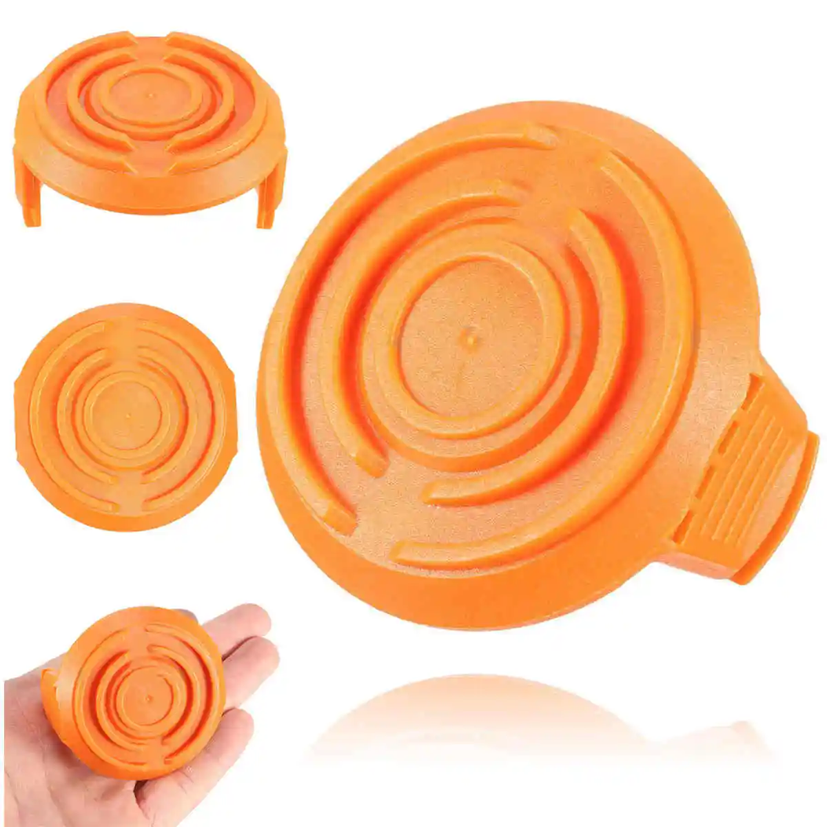 Spool Cap Cover 50006531 For Cordless String Trimmer WG166 WA6531 Orange