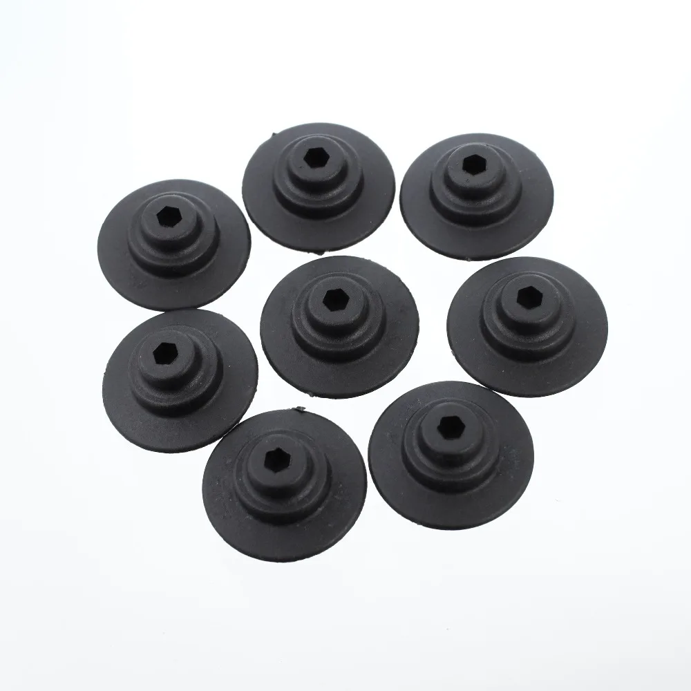 Foosball Retractable Rod Nut Table Soccer Parts/ ABS Accessories  (diameter : 6mm) AQ-02