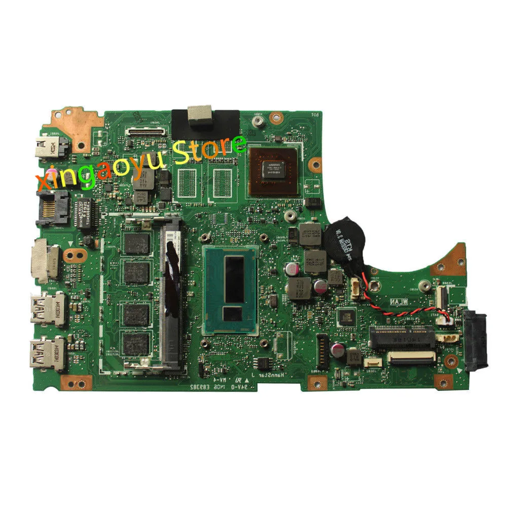 Laptop Motherboard For ASUS S451LB S451LN S451L REV 2.1 i7-4500U GT840M DDR3L 4GB RAM Non-integration 100% Tested OK