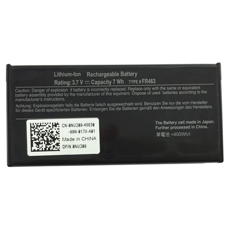 7XINbox 7wh 3.7V Laptop Battery For Dell Poweredge Perc 5i 6i FR463 P9110 NU209 U8735 XJ547