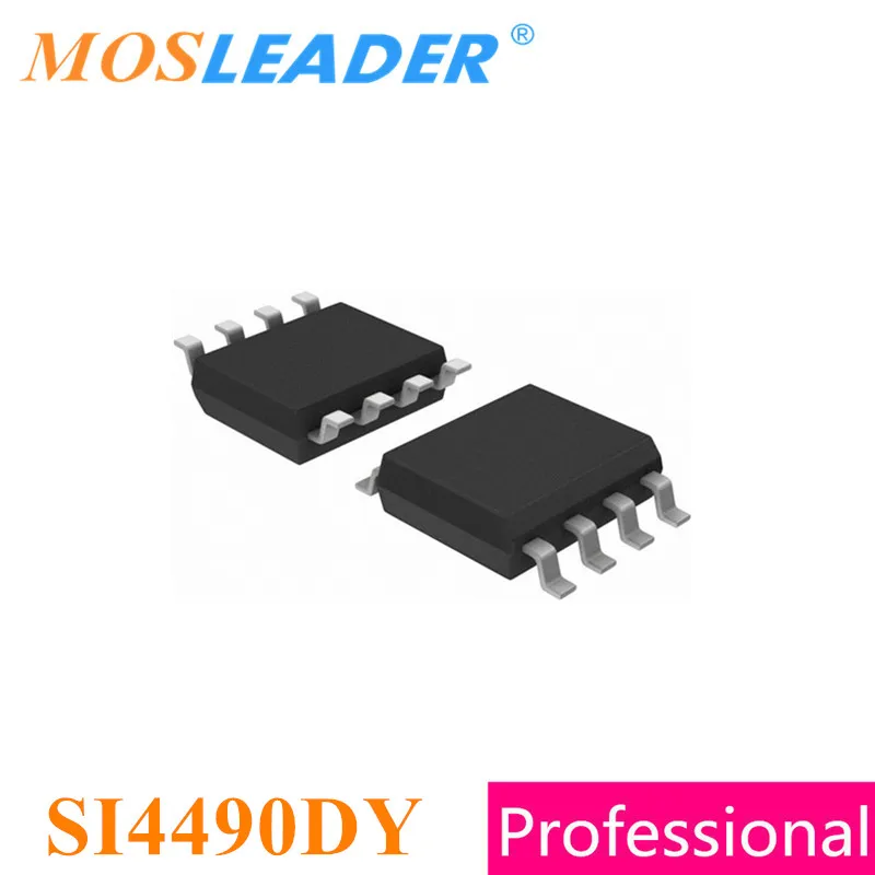 

Mosleader SI4490DY SOP8 100 шт 100В 200В 2.8A N-Channel Сделано в Китае высокое качество SI4490