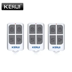 KERUI RC531 Wireless Remote Control 4 Buttons For KERUI GSM PSTN Home Alarm System Portable Key Fobs