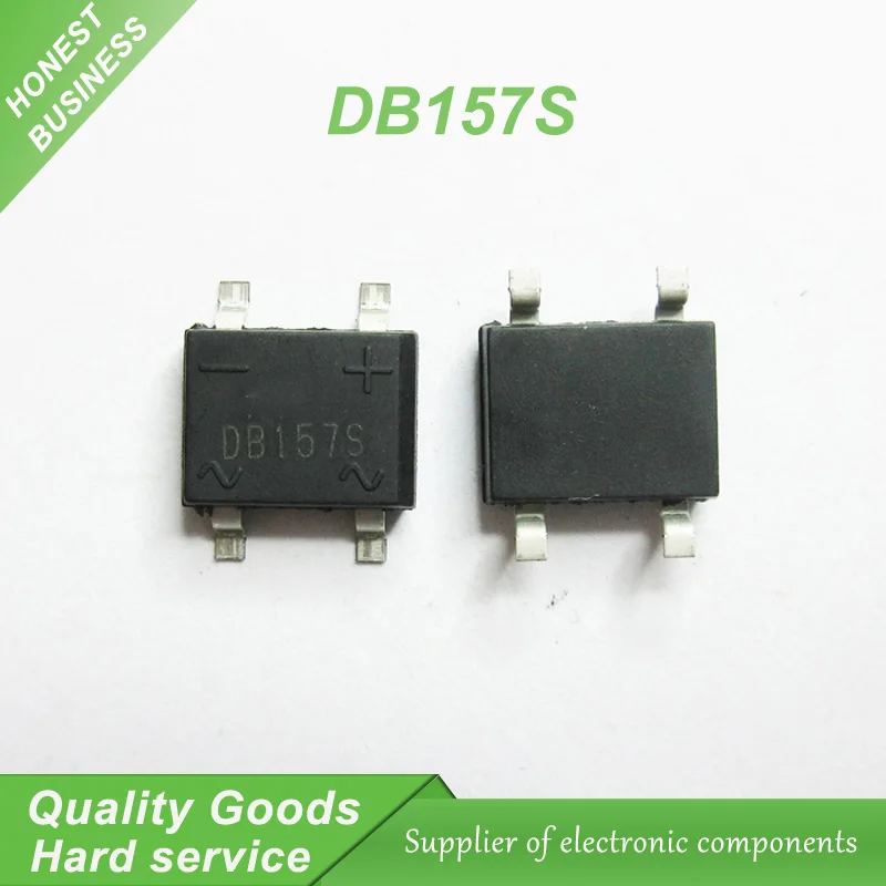 

10pcs DB157S DB157 SOP Bridge Rectifiers 700V 1.5A new original