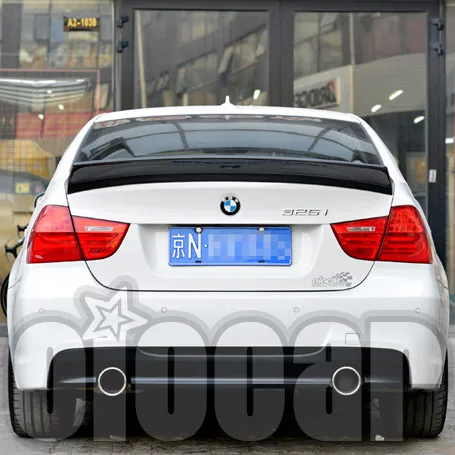 OMS LB Style Carbon Rear Spoiler for BMW E90 M3 318i 320i 325i 328i 330i 335i