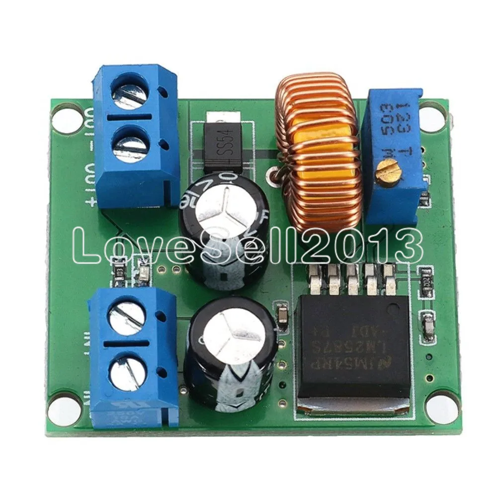 DC-DC 3V-35V To 4V-40V Step Up Power Module Adjustable Boost Converter Adjustable Voltage Board Max 80W 94% Efficiency