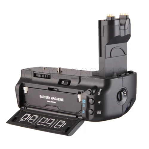 Vertical Battery Grip for Canon EF 5D Mark II 5D2 BG-E6 with AA Battery Holder