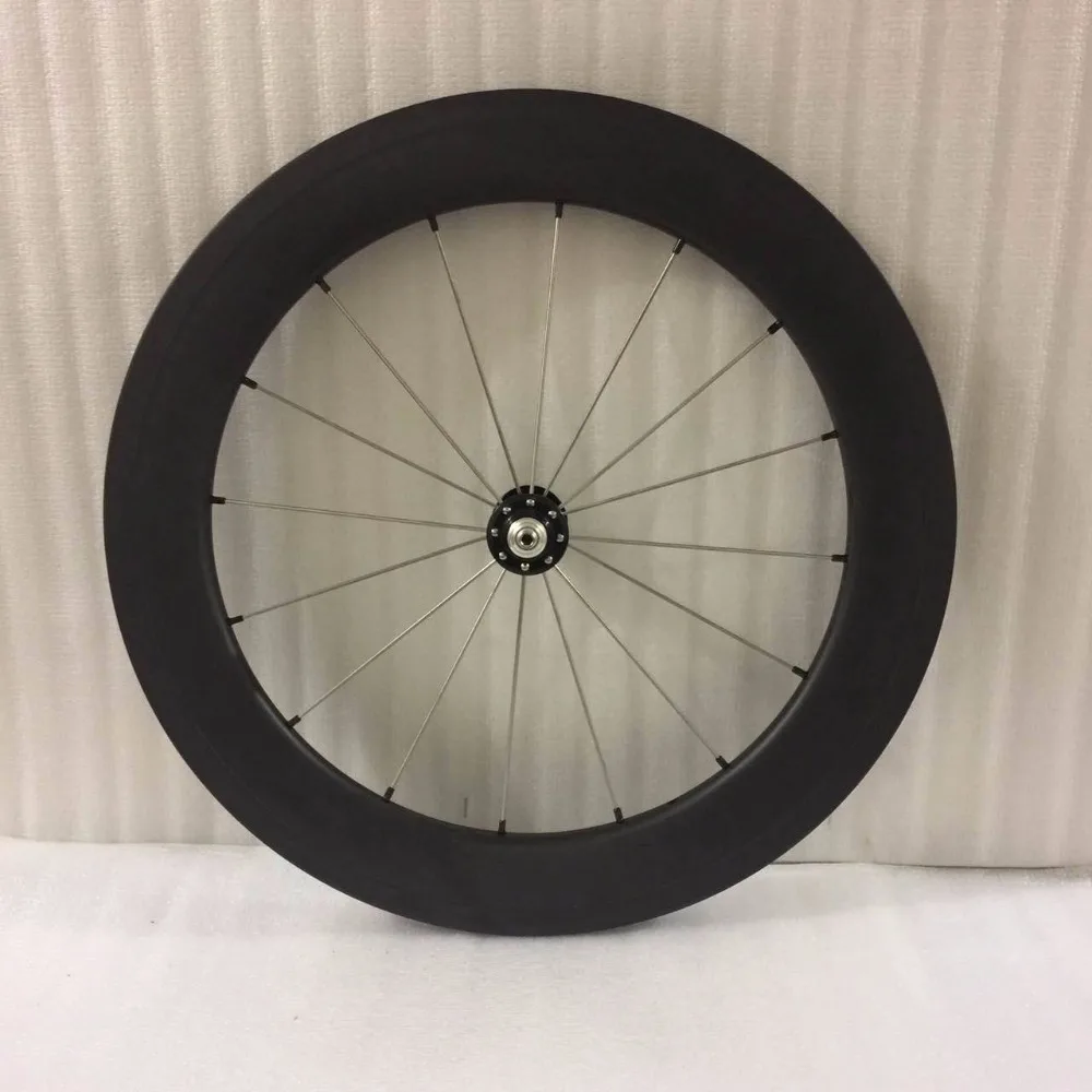 SEMA 20'' 20 inch 406  Carbon Wheels With DATI Hub Titanium Spoke Lightweight Rims Full T700 Carbon Fiber Bicycles Wheels Rims