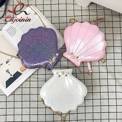 Nuovo Stile di Perle di Moda Decorativa Borsette Catena Del Sacchetto di Spalla Della Borsa della ragazza di Stile Flap Borsa Crossbody delle donne Mini Messenger borsa