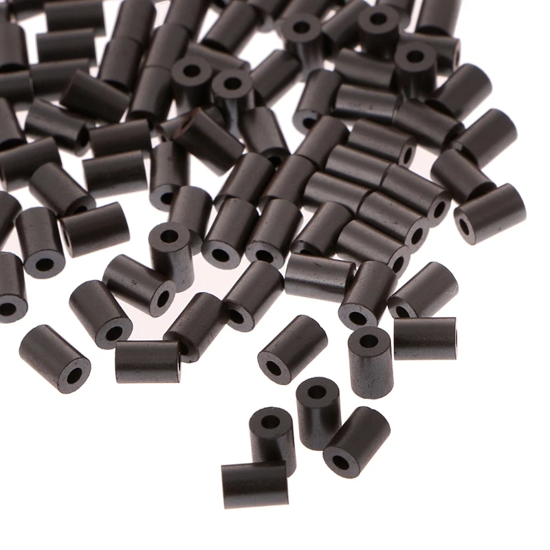 100x Ferrite Sleeve Core EMI 3.5x5x1.5mm Cores Ring Filter Toroidal Ferrite Bead For Lishao Home Improvement