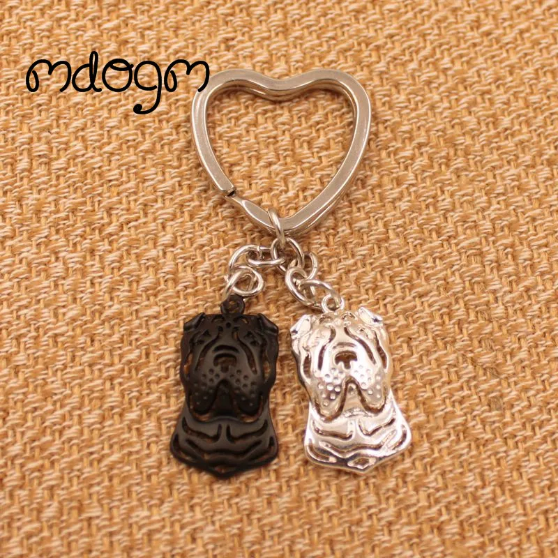 Chinese Shar Pei Dog Animal Purse Handbag Charm Handmad Pendant Keychain For Bag Car Women Men Girls Boys Love Jewelry K038